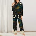 thumbnail image 3 of Ocsxa Women 2 Piece Floral Pajamas Lounge Set Owl With Mandala Loungewear, 3 of 9