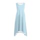 thumbnail image 5 of mfyjkho Vestidos de fiesta para mujer, Vestidos de mujer sin mangas cuello redondo cordón casual volantes vestido mini línea A Vestidos largos para mujer xxl, 5 of 8