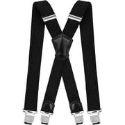 Leather Suspenders For Men Y Back Adjustable Design Genuine Leather  Suspenders groomsmen gifts