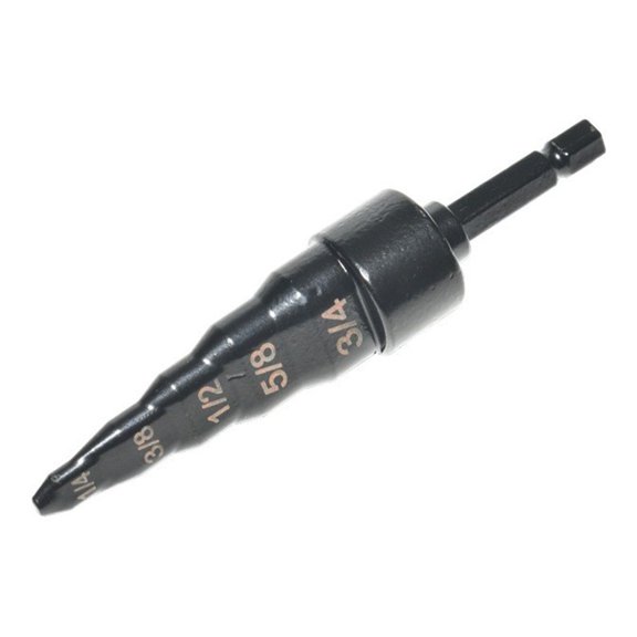 Air Conditioner Copper Pipe Expander Set - 5-in-1 Swaging Tool Kit for 1/4 to 3/4 Tubes,Power Drill Compatible