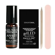 Nails.INC x Sensationail GelLED Prep and Seal Gel Nail Refill Kit