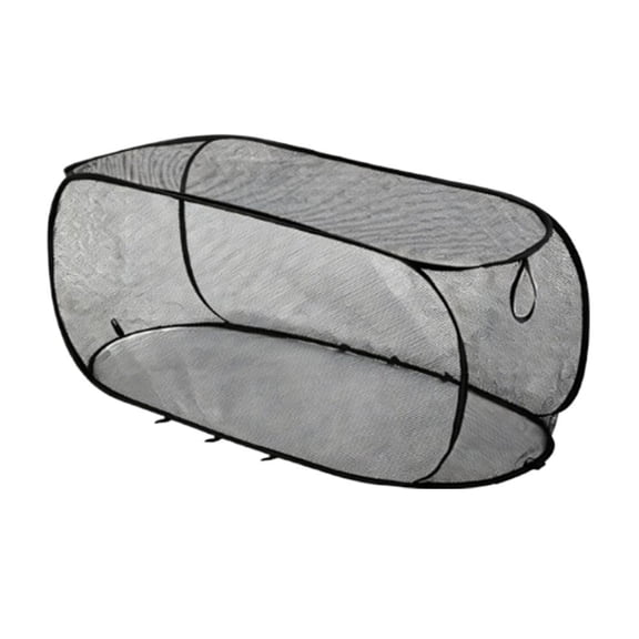 Po Up Garden Plant Cover, Mesh Plant Protector for Raised Beds, Insect Barrier with 8 Stakes, Polyester Crop Cage for Vegetables