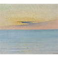 thumbnail image 3 of August Hagborg 17x15 Black Modern Framed Museum Art Print Titled - Sea in Sunset, 3 of 5