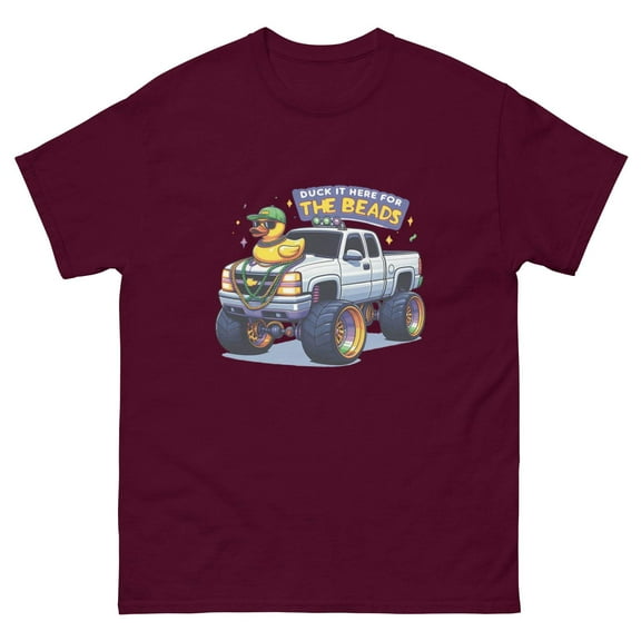 Mardi Gras Duck Truck tee