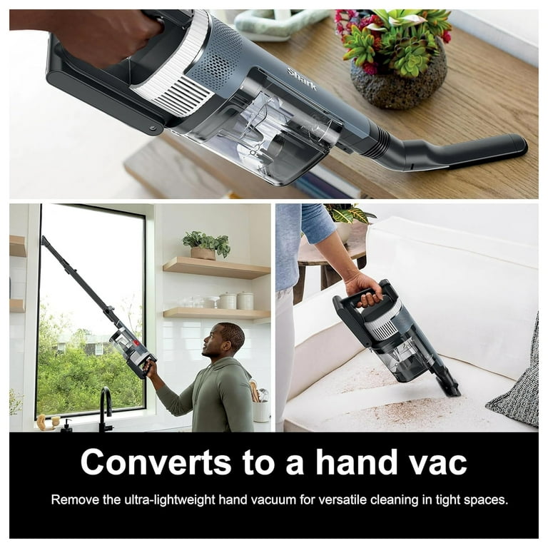 ファントム4.6・スクイーズ・クリスタルノンワイプ Restored Shark Stratos Cordless Vacuum with DuoClean PowerFins