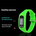 thumbnail image 6 of KRONDO Pedometer Watch with LCD Display Simple Walking Digital Wrist Counter Z7F6 Band Fitness Step, 6 of 8