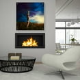 thumbnail image 4 of Epic Art 'Scarecrow' by Mario Sanchez Nevado, Acrylic Glass Wall Art, 36"x36", 4 of 7