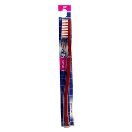 UPC 078300000075 product image for Tek Pro Toothbrush Full Head Medium Straight 1 Each Color may vary | upcitemdb.com