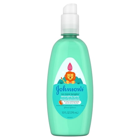 Johnson s Detangling Spray Hypo-Allergenic Paraben Free & Tear Free 10 oz