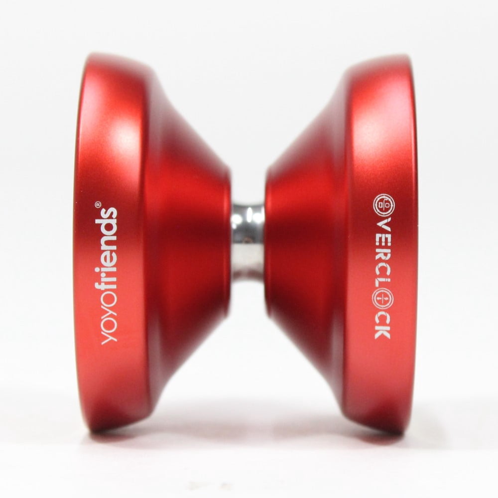 yoyofriends Overclock Yo-Yo - Bimetal - Yiyang Wang Signature YoYo (Red w/Gold Ring)