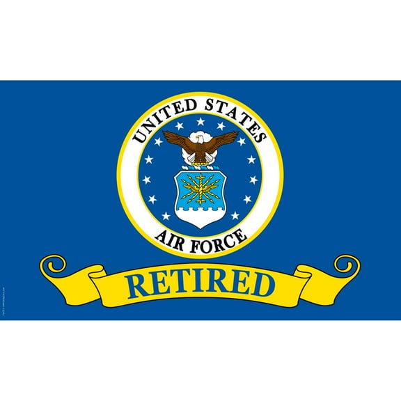 U.S. Air Force Retired Flag 3ft x 5ft