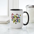 thumbnail image 4 of CafePress - School Rocks! Large Mug - 15 oz Ceramic Large White Novelty Mug, 4 of 4