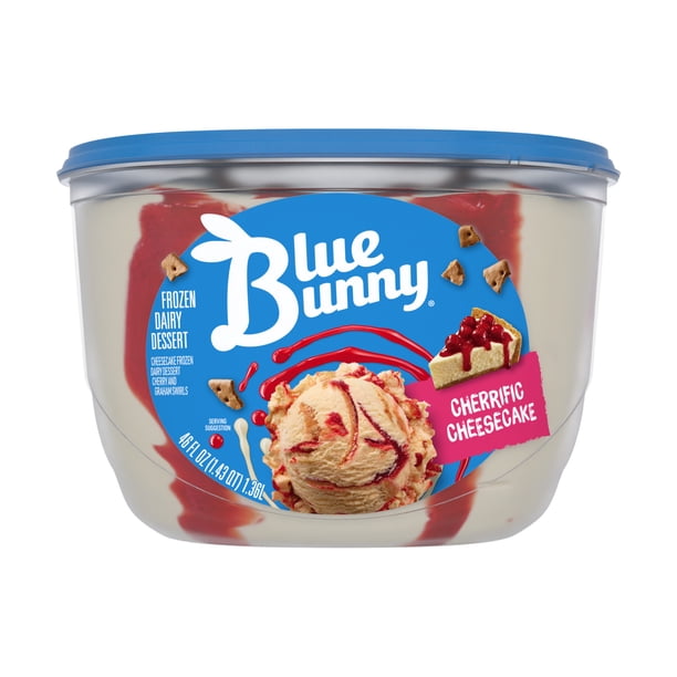 Blue Bunny Cherry Cheesecake | Sorbet for restaurants - Walmart