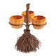 thumbnail image 1 of Calabaza de Halloween Snack Bowl Stand Bandejas plegables Stand Candy Display Tower Creative Ensaladera Stand, 1 of 8