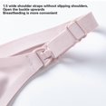 thumbnail image 4 of V Neck Wireless Nursing Bras for Pregnancy Seamless Full Coverage Comfort with Front Opening Clasp Maternity Bralette magic gray XXXL, 4 of 4