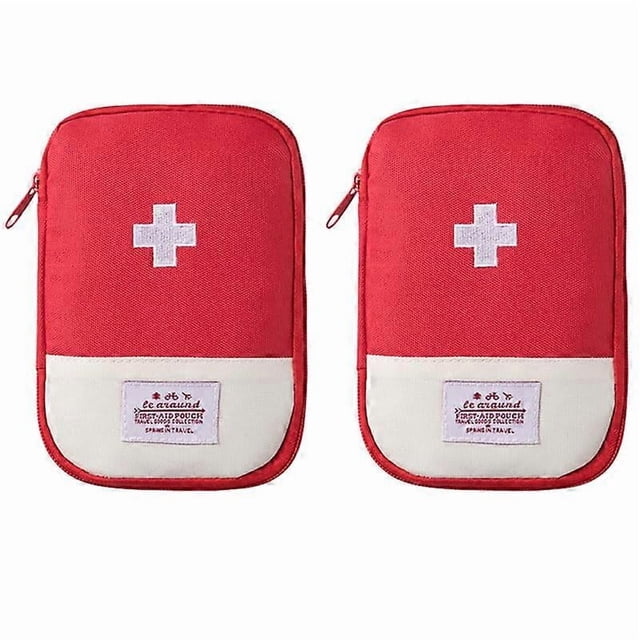 2 packs of empty first aid set bag mini first aid bag portable first aid bags