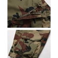 thumbnail image 4 of Men's Cotton Cargo Shorts, Relaxed Fit Camouflage Work Shorts with Multi-Pockets & Drawstring, Size 32-38, 4 of 7