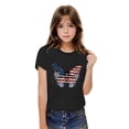 thumbnail image 5 of gljltg (3 - 10 Years) Boys' and Girls' Independence Day - Themed Printed Cotton Round - Neck Short - Sleeve T - Shirt, Soft Fabric, Great for Summer Parties, 5 of 8