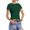 Dark Green_001, variant on T Shirts for Women Fashion Slim Fit Basic Short Sleeve Crew Neck Casual Tee Top for Daily Wear Plus Size Solid Color Summer Tops Blue_002,XXXL