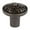 Barcelona, variant on Alno A235-14 Hickory 1-1/4" Decorative Embossed Mushroom Solid Brass Cabinet Knob / Drawer