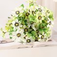thumbnail image 4 of Homerr Artificial Flower Simulation Flower 1 Bunch Artificial Flower Appearance No Watering Simulation Orchid Bouquet, 4 of 7