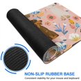 thumbnail image 6 of Long Mouse Pads for Desk,Dachshund and Flower Desk Mats on Top Of Desks, Desk Mouse Pad Extra Large with 3mm Non-Slip Base and Stitched Edge for Gaming,Office,Work,Home 35.4"x15.7", 6 of 6