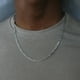 thumbnail image 4 of Guardurnaity Collar de cadena de estilo Hip Hop de Metal, mano de obra exquisita, collares de cadena fáciles de combinar, regalos Ropa, zapatos y accesorios Miscelánea plata 55cm, 4 of 6