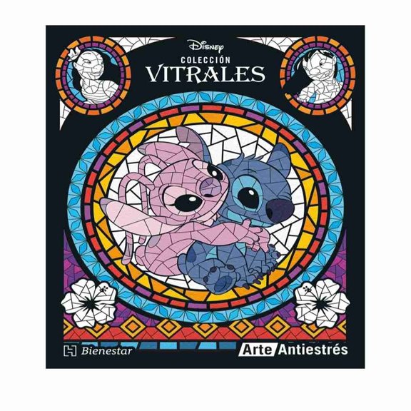 Arte antiestrés: stitch (colección vitrales) Ediciones Larousse México Graciela Iniesta Ramirez