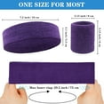 thumbnail image 2 of 6 Pieces Sweatband Set Sports Headband Wristband Set, Moisture Wicking Athletic Sweatbands 4 Wrist Sweatband and 2 Headbands, Terry Cloth Sweat Absorbing Head Band for Workout, 2 of 8