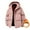 Pink001, variant on QHRMKOG Mens Winter Jacket Waterproof Hooded Jackets Warm Thicken Puffer Jackets Fashion Cotton-Padded Coat Red 3XL