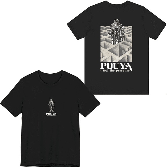 Pouya Merch Pressure T-shirt Men Women Shirt Short Sleeve Casual Streetwear Graphic Tee