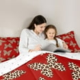 thumbnail image 4 of Feelyou Butterfly Twin Bedding Sets 7-Piece, Leopard Cheetah Print Bedding Comforter Set, 4 of 8