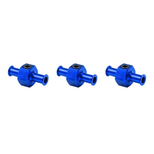 Baohd Nitrous Pressure Gauge Adapter Simple And Effective With Seal Gauge T High Durability blue 3Set