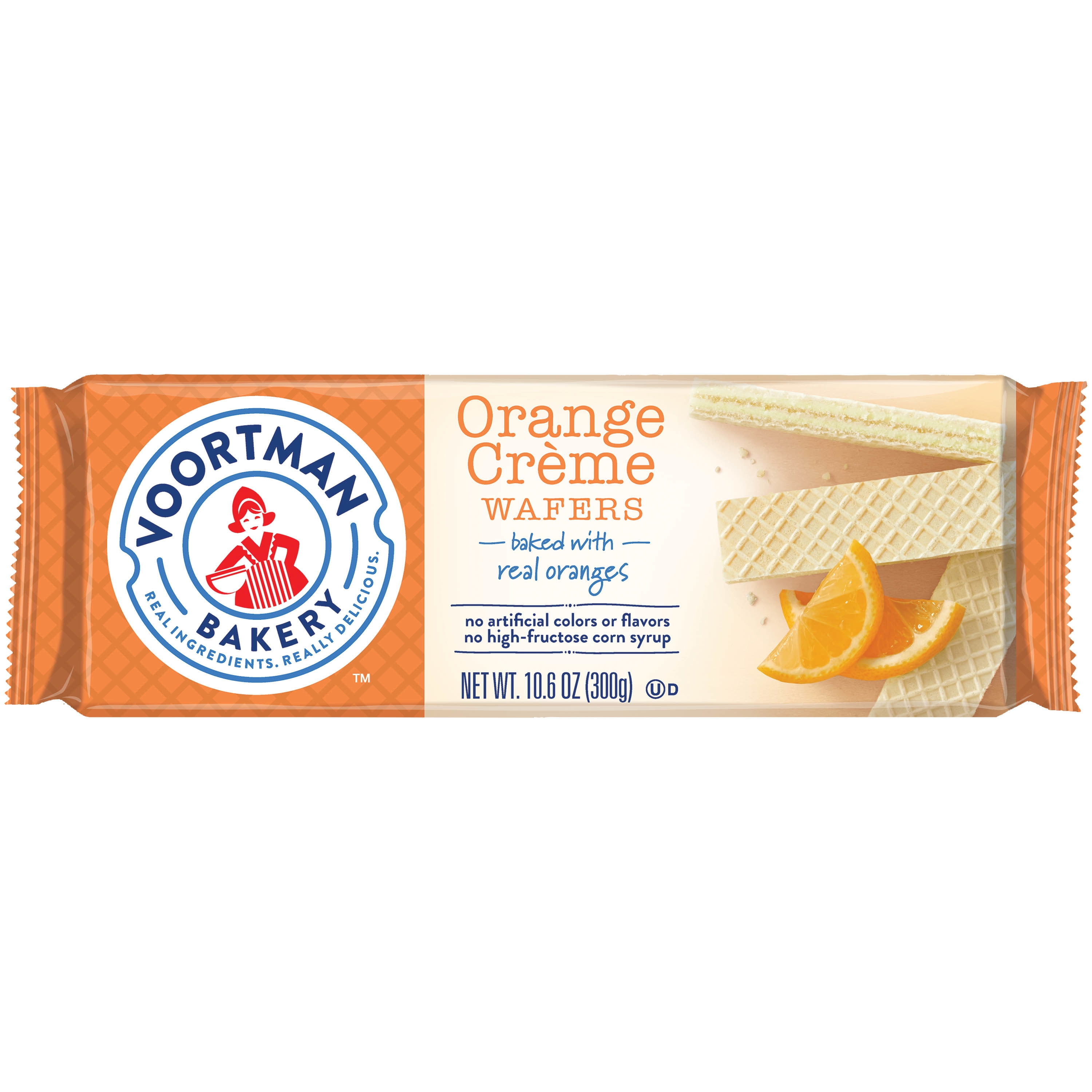 Voortman Bakery Orange Creme Wafers, 10.6 oz