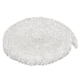 thumbnail image 3 of Rhinestone Strip 5yd Long 0.4in Wide Transparent White Safe Durable Crystal Ribbon for Wedding Party Birthday, 3 of 8