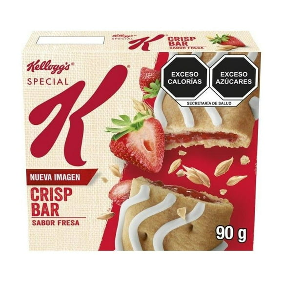 Barras de Cereal Kellogg's Special K Crisp Sabor a Fresa 90 g