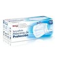 thumbnail image 1 of Best Trading Cubrebocas Blanco Premium 50 piezas, Mascarilla Desechable Termosellada Tricapa, Caja de Tapabocas con 50 Piezas con Ajustador Nasal Oculto y Tecnología Ligera de Filtrado Efectivo, 1 of 5