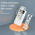 thumbnail image 3 of Digital display power bank comes with 4-wire 10000 mAh Capacity (1inch Display), 3 of 5