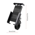 thumbnail image 4 of MasteelfCA Support de Téléphone pour Vélo et Moto Support de Rangement Rotatif, 4 of 8