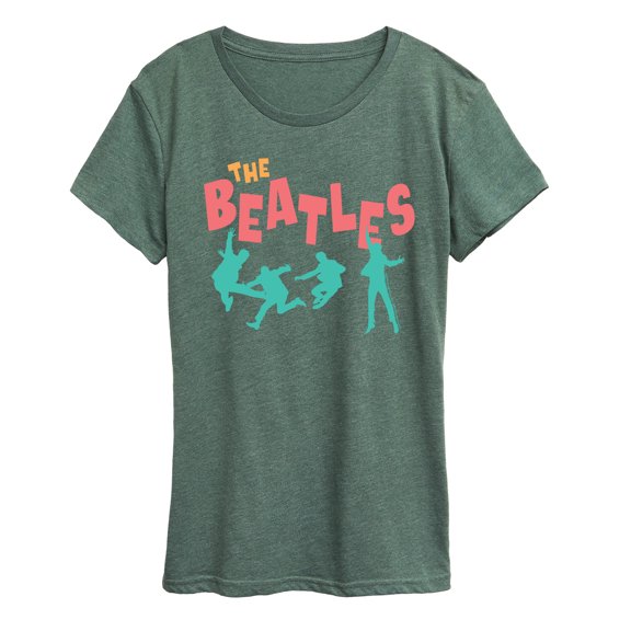 The Beatles - Jumping Silhouettes - Women's Short Sleeve Graphic T-Shirt