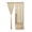 Champagne, variant on Unequipped Required Simple Sheer Window Panel Dense Weave for Bedroom Bathroom