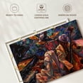 thumbnail image 6 of Elephant Stock Jazz Band Musicians Wall Art - Horizontal Canvas Wall Art - Living Room Wall Decor - Music Canvas - Beige And Blue Decor - 30" x 20", 6 of 8