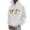 White, variant on LUOGENLI Mens Hoodies Pullover Camo Men's Halloween Hoodie Chicken Print Casual Pullover Sweatshirt Loose Fit Warm Lined Comfortable Streetwear for Fall Winter Mens Hoodies Pullover Camo Coffee Size L