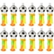 thumbnail image 1 of KAKOWELY 12 trompetas de fútbol, cuernos de carnaval, silbatos de animación, trompetas de fiesta, generadores de ruido para animadoras, 1 of 5