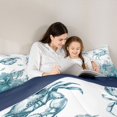 thumbnail image 4 of Erosebridal Watercolor Crab Turtle Twin Comforter Sets,Nautical Marine Animals Bedding Set For Men Women, Reversible 2-Piece, 4 of 7