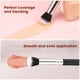 thumbnail image 5 of Brocha de Maquillaje JEZTDKLE Correctora Plana Redonda Sintética, 5 of 9