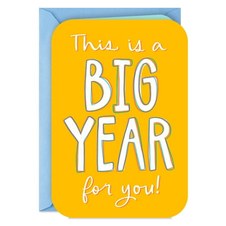 Hallmark Birthday Card (Big Year, Big Milestone)