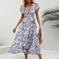 thumbnail image 1 of WILLBEST Vestidos de Verano Cintura Definida Vestido Diario Adecuado para Chaquetas para La Moda de Verano Fácil de Lavar Estilo Versátil para Diversas Ocasiones Mediana​​, 1 of 3