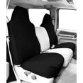 thumbnail image 2 of CalTrend Front Cordura Seat Covers for 2012-2016 Nissan Versa - NS262-01CC Black Insert with Black Trim, 2 of 3