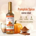 thumbnail image 2 of Matteo's Sugar Free Coffee Flavoring Syrup, Pumpkin Spice, 2 of 5